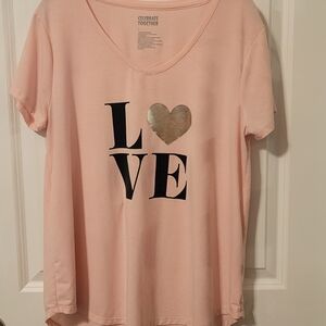 Pink Love Graphic Tee